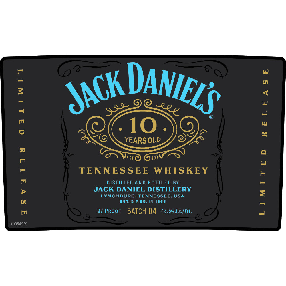 Jack Daniel's 10 Year Old Batch 04 Limited Release