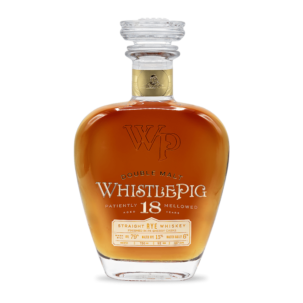 Whistlepig Double Malt 18 Year Rye Whiskey - Barbank