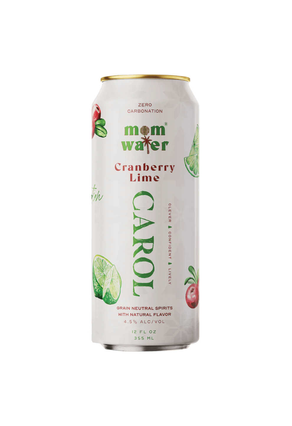Mom Water Carol Cranberry Lime - Barbank