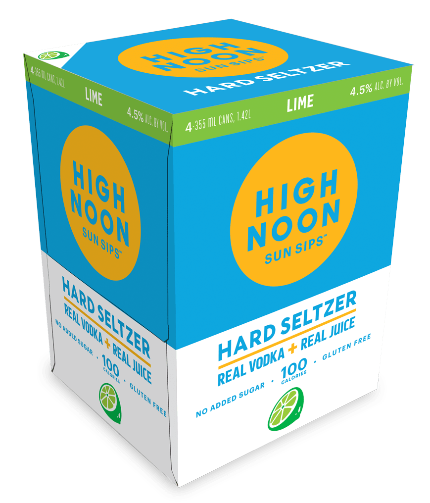 High Noon Sun Sips Lime Hard Seltzer - Barbank