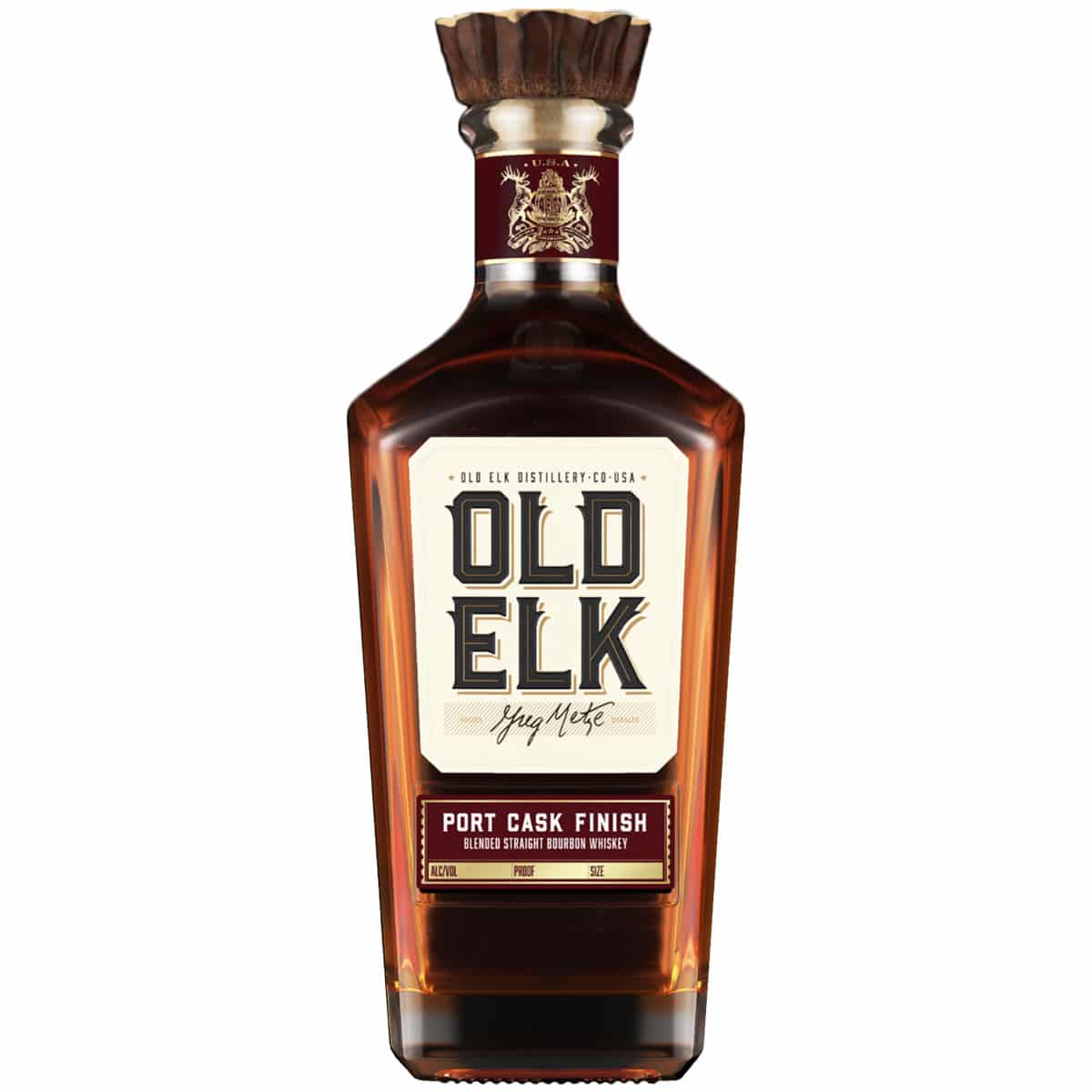 Old Elk Port Cask Finish Bourbon Whiskey - Barbank