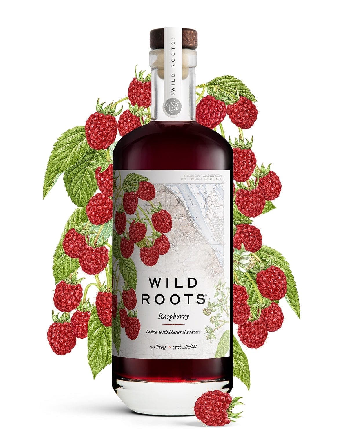 Wild Roots Raspberry Flavored Vodka - Barbank