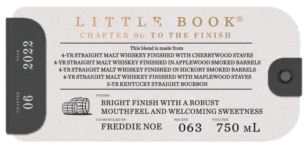 Little Book Chapter 6 To the Finish Bourbon Whiskey - Barbank