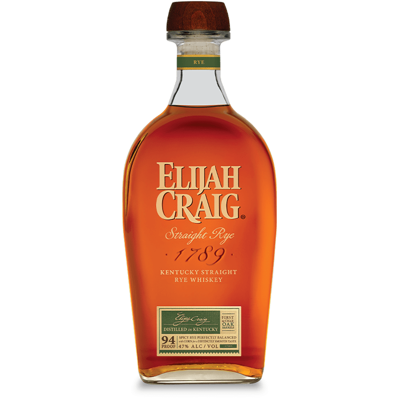 Elijah Craig Straight Rye Whiskey - Barbank