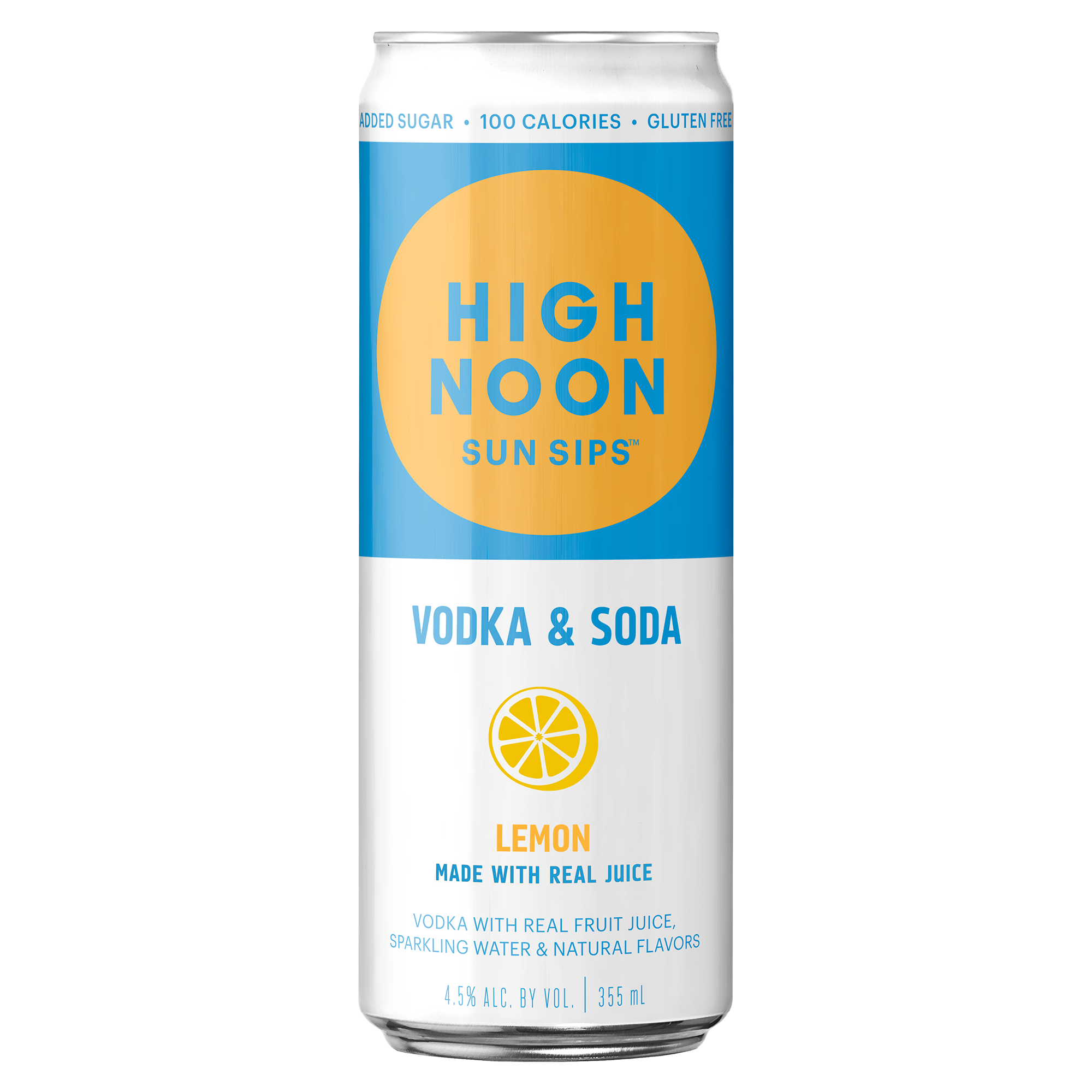 High Noon Seltzer Lemon Hard Seltzer 4 Pack - Barbank