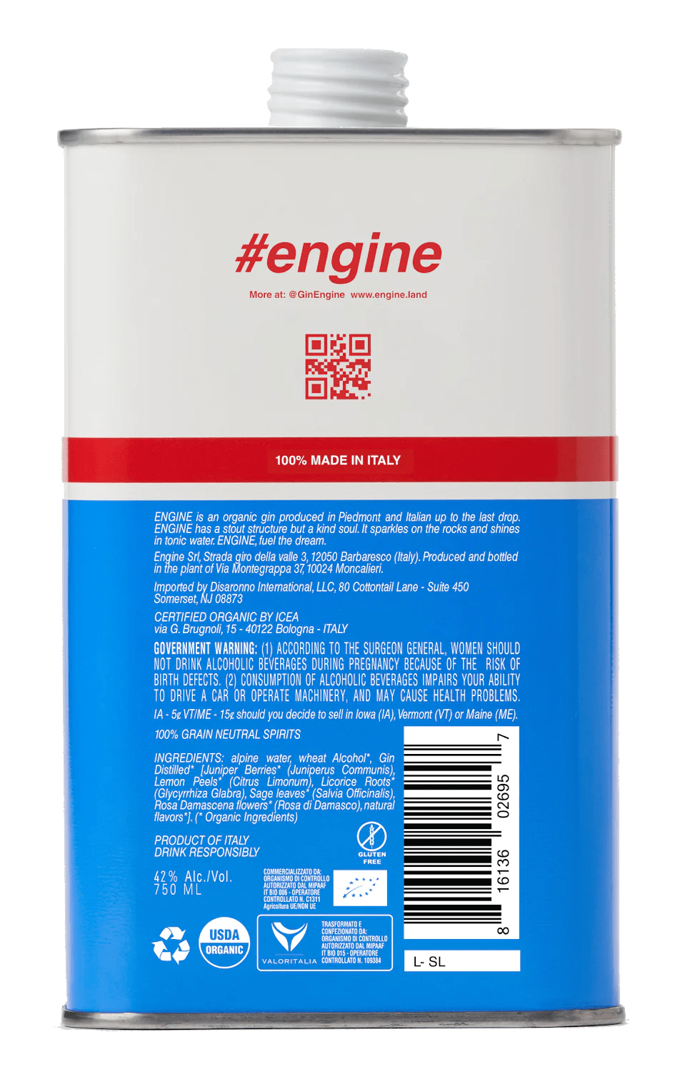 Engine Organic Gin - Barbank