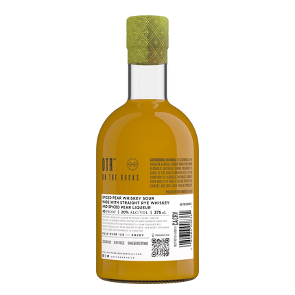 On The Rocks Spiced Pear Whisky Sour - Barbank