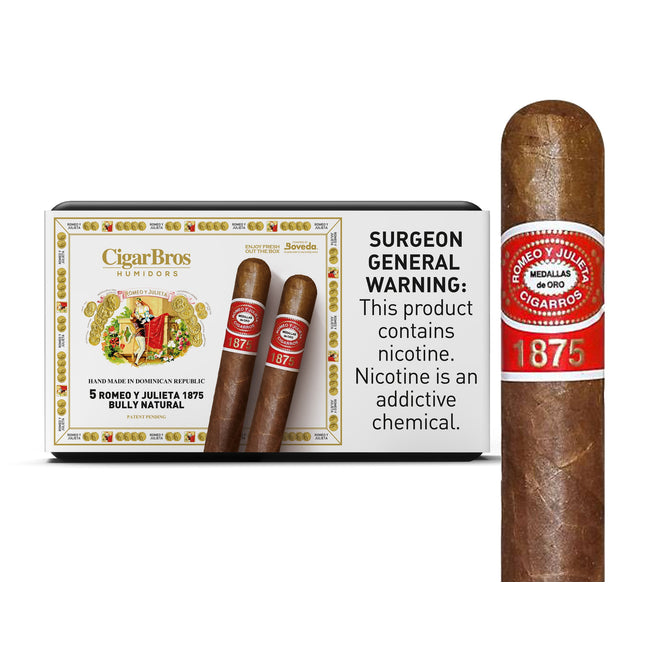 Romeo y Julieta 1875 by CigarBros 5ct Romeo Y Julieta Bully + 5% Discount + FREE Humidor