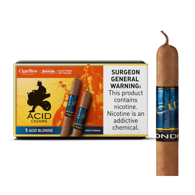 Acid Cigars by CigarBros 5ct Acid Kuba Kuba + 5% Discount + FREE Humidor