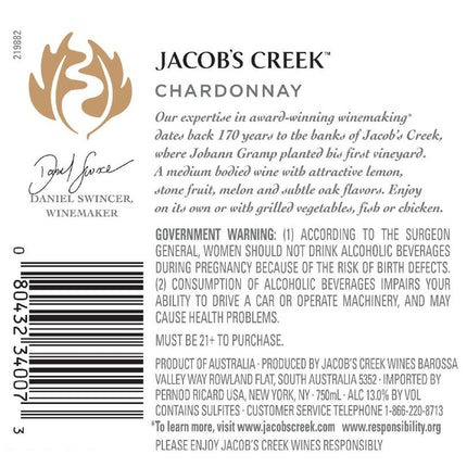 Jacobs Creek Classic Chardonnay 2018