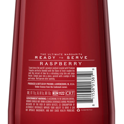 1800 The Ultimate Margarita Raspberry 1.75L