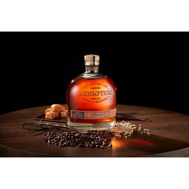 Redemption 9 Year Old Barrel Proof Bourbon Whiskey