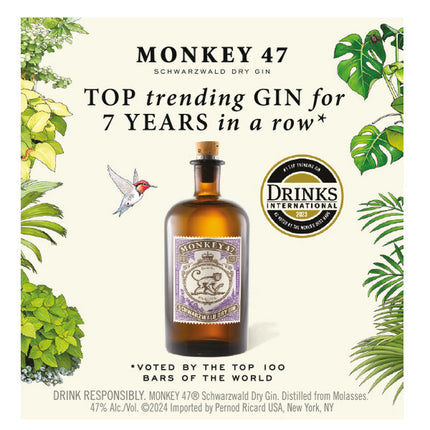 Monkey 47 Gin 375mL