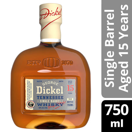 George Dickel Tennessee Whiskey 101.2 Proof 15 year