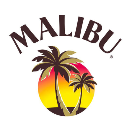 Malibu Black Coconut Rum Liqueur 1L