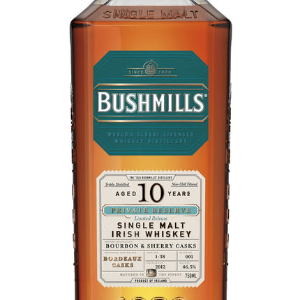 Bushmills Private Reserve Bordeaux Cask 10 year