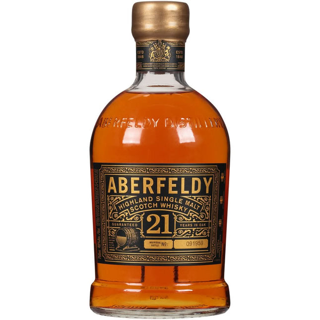 Aberfeldy 21 Year Single Malt