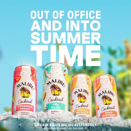 Malibu Pina Colada Cocktail (4pack) 355mL