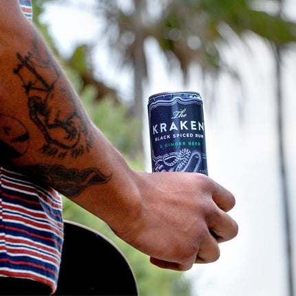 The Kraken Black Spiced Rum and Cola (4 Pack) 355mL