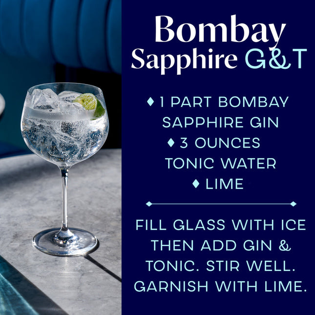 Bombay Sapphire Gin 1L