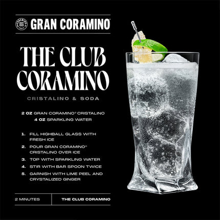Gran Coramino Reposado Cristalino 375mL