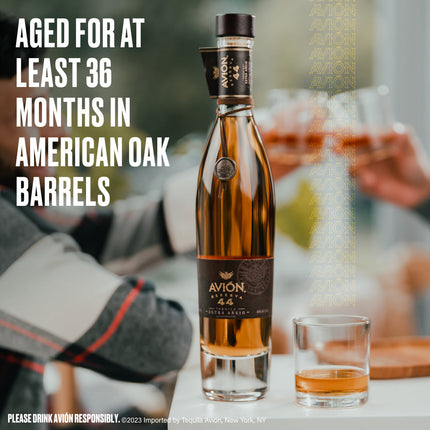 Avion reserva 44 waterford extra Añejo crystal set