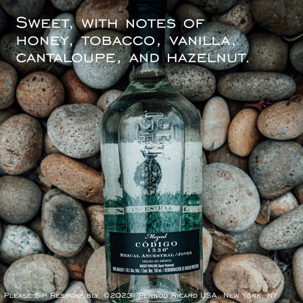 Codigo 1530 Mezcal Ancestral Joven