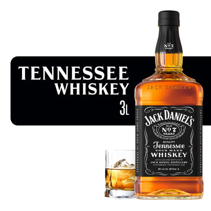 Jack Daniels Tennessee Sour Mash Whiskey 3L