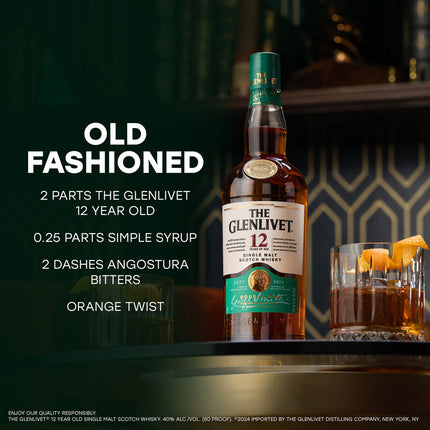 The Glenlivet 12 Year Old with Glass Set