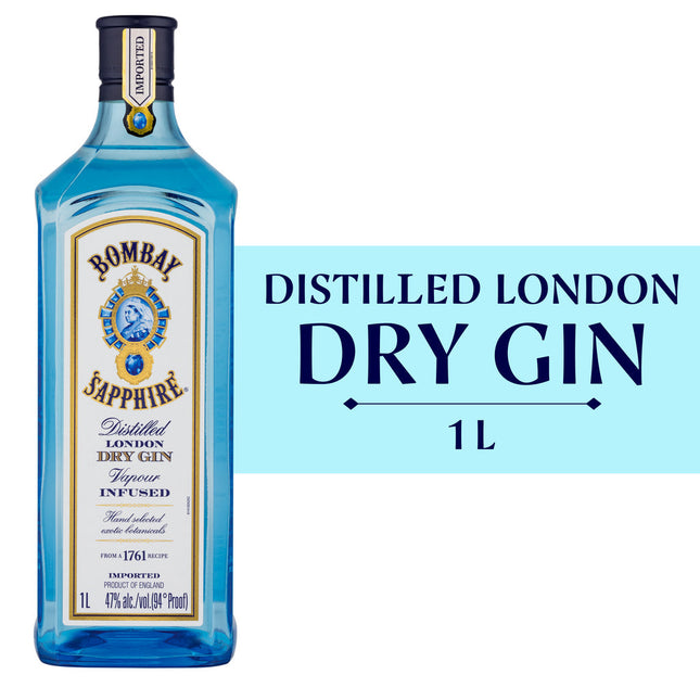 Bombay Sapphire Gin 1L