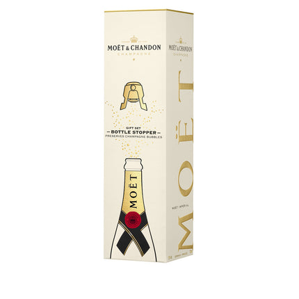 Moet and Chandon Moet Imperial Gift Set with Bottle stopper