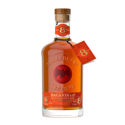 Bacardi Reserva Ocho Rum Sevillian Orange Cask Finish