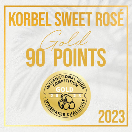Korbel California Sweet Rose Sparkling Champagne