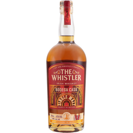The Whistler Bodega Cask Triple Distilled Single Malt Irish 5 year