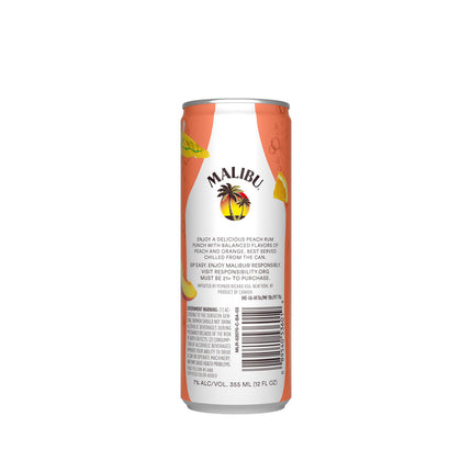 Malibu Rum Peach Punch ( 4 - pack 355mL