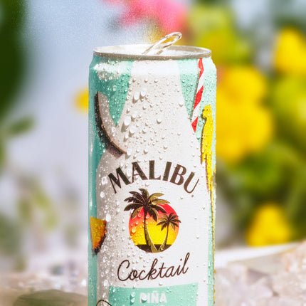 Malibu Pina Colada Cocktail (4pack) 355mL
