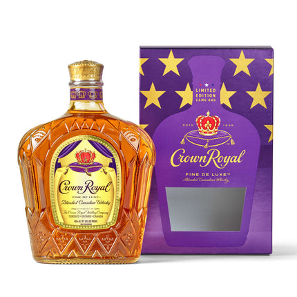 Crown Royal Limited Edition Fine De Luxe with Como Bag
