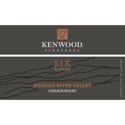 Kenwood Six ridges chardonnay California 2019