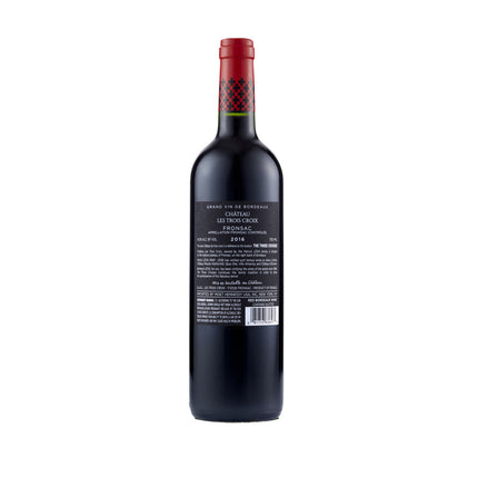 Chateau Les Trois Croix Fronsac Bordeaux 2016