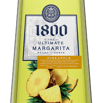 1800 Ultimate Pineapple Margarita RTD 1.75L