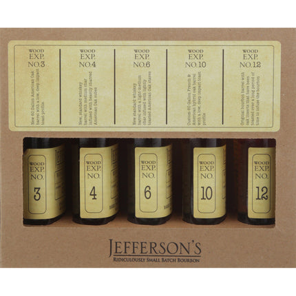 Jeffersons Wood Experiment Collection (5pk) 200mL