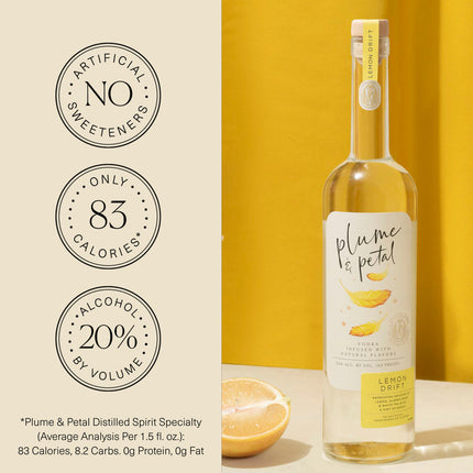 Plume & Petal Cocktail Lemon Drift