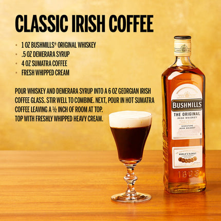 Bushmills Original White Label Irish Whisky 50mL