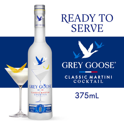 Grey Goose Classic Martini Cocktail 375mL