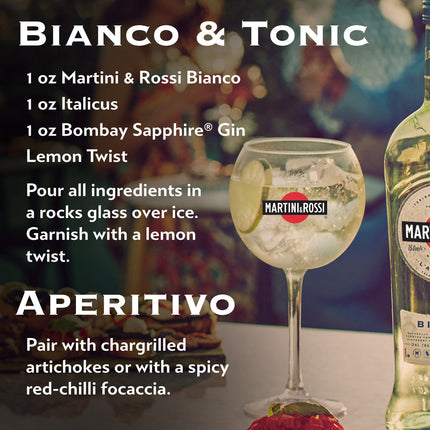 MARTINI & ROSSI Vermouth Bianco 1863