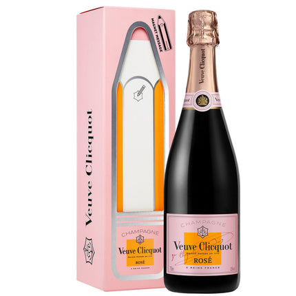 Veuve Clicquot Colorama Pencil Rose Label