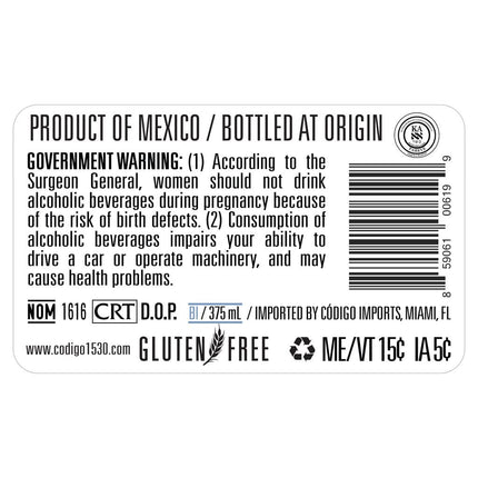 Codigo 1530 Blanco 375mL