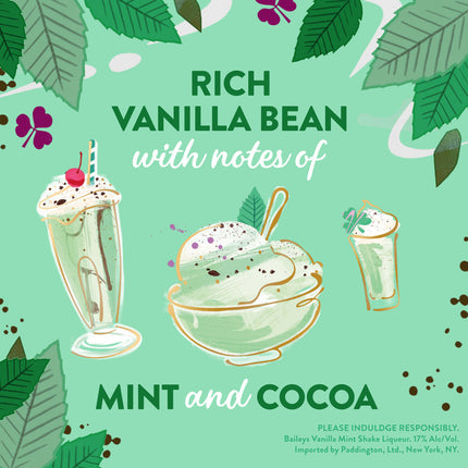 Baileys Vanilla Mint Shake Limited Edition Irish Cream