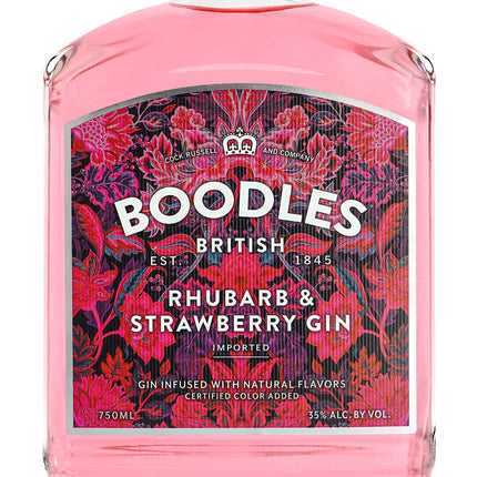 Boodles Rhubarb and Strawberry Gin