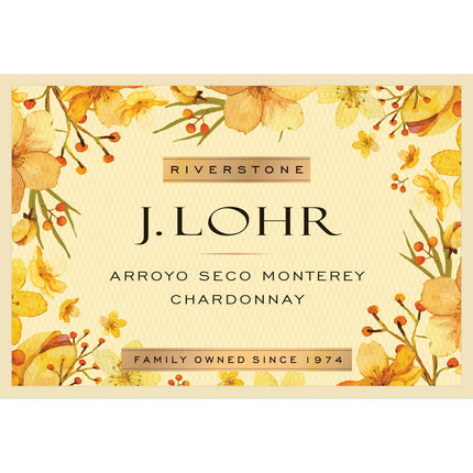 J. Lohr Estates Riverstone Chardonnay Arroyo Secco 2018